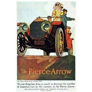 11x 14 Poster.  The Pierce Arrow company  Automobile Poster. Decor 