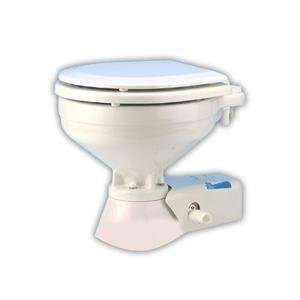    Jabsco Standard Height Quiet Flush Electric Toilet Electronics