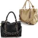 Womens Faux Leather Tote Shoulder Bags Womens Handbag  