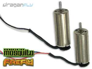 Micro Mosquito Firefly Helicopter Main Drive Motor Pair  