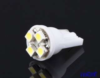 White 12V T10 White 10 SMD 168 194 W5W Side Wedge Car LED Light Bulb 