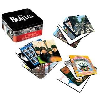 Vandor 64285 The Beatles 13 Piece Album Cover Coaster Set with Tin 
