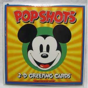  Pop Shots Disney Mickey Mouse Happy Birthday 3 D Greeting 