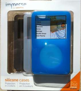 GRIFFIN Silicone Case 3 Pack for iPod Classic 80 120GB  