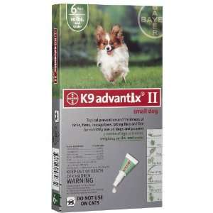  K9 Advantix II for Dogs 6 Month Supply 1 10lb Pet 