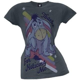 Eeyore   Thanks For Noticing Juniors T Shirt