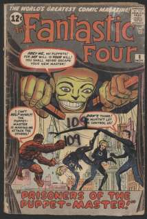 FANTASTIC FOUR #8, 1962, Marvel Comics  