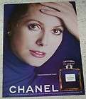   page   Chanel No 5 perfume  Catherine Deneuve  photo PRINT ADVERTISING