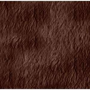   Cuddle Soft Fur Cocoa Brown Fabric By The Yard Arts, Crafts & Sewing
