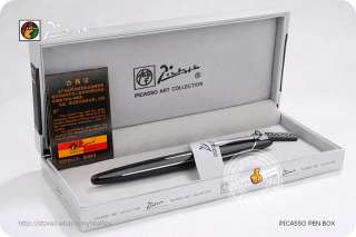 Picasso Calligraphy Pens 919 BAROQUE Lacquered Black CT  
