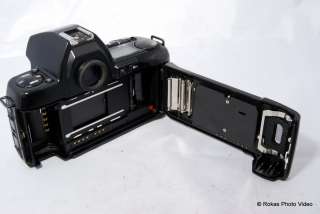 Nikon N8008 camera body w/ MF 21 back E grid screen  