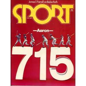  Hank Aaron 1974 Sport Magazine Sports Collectibles
