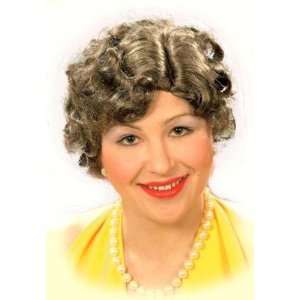  1940s Wartime Rollers Fancy Dress Wig Inc FREE Wig Cap 