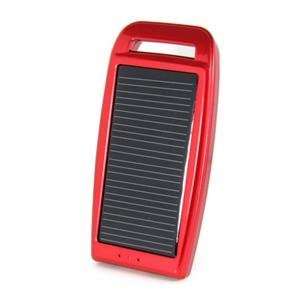  New   Solar Charger 1250 mAh Red by Concept Green Energy 