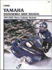 clymer yamaha snowmobile repair manual 600 700 97 02 expedited