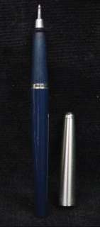 Vintage PARKER Floating Ball Pen USA Blue & Silver  