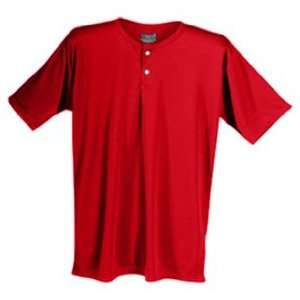   Performance Two Button Anti Static Jerseys RED A2XL