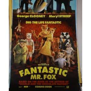  13x20 Mini Movie Poster  Fantastic Mr. Fox Everything 