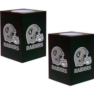  Northwest Oakland Raiders Flameless Candles   2 Pack 