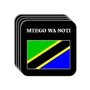  Tanzania   MTEGO WA NOTI Set of 4 Mini Mousepad Coasters 