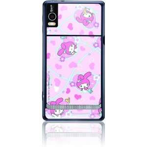   Skin for DROID 2   My Melody   Pink Hearts Cell Phones & Accessories