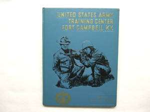 1971 COMPANY B US ARMY TRAINING CENTER FORT CAMPBELL KY  