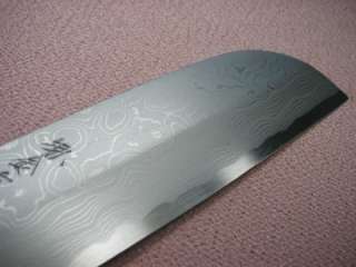 Japanese White Steel Damascus Kama Usuba Knife 180mm  