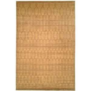   Ivory and Beige Contemporary 26 x 12 Area Rug