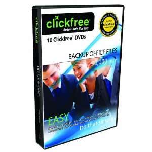  Clickfree Automatic Backup DVD Office Edition DVD300 10 