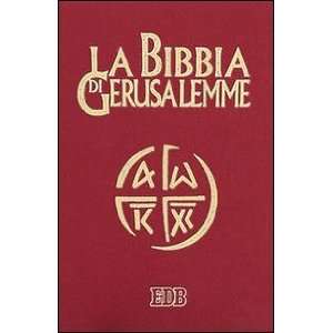  La Bibbia di Gerusalemme (9788810820315) M. Scarpa Books