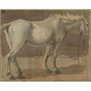   Reproduction   Paul Sandby   32 x 26 inches   A horse