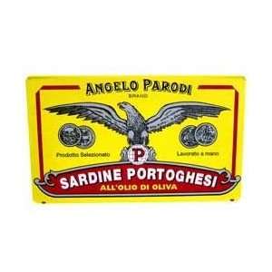 Angelo Parodi, Porteguese Sardines Whole in Olive Oil, 4.38 Ounce Can 
