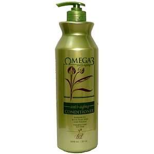  ICI Natural Omega 3 Anti Aging Hair Conditioner With Flax 