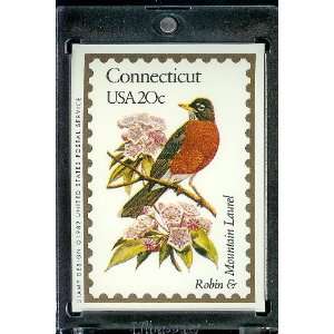  1991 Bon Air Connecticut Stamp Replica Trading Card #7 