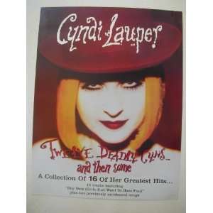 Cyndi Lauper Promo Poster Sexy 12 Deadly Cyns  And Then Some 