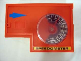   Speedometer ~Rod Runner~Dual Lane Curved Track Redline Sizzlers  