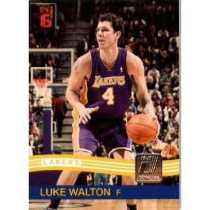 2010 / 2011 Donruss # 210 Luke Walton Los Angeles Lakers NBA Trading 
