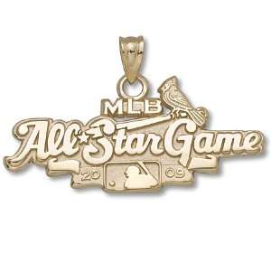  10kt Yellow Gold MLB All Star Game Pendant Jewelry