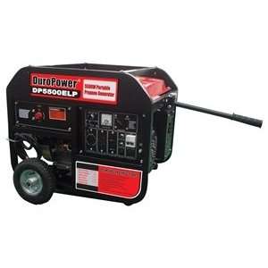   Portable Propane Generator w/ Electric Start Patio, Lawn & Garden