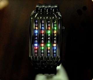 Iron Samurai 72 LED Light Digital Stainless Man Watch  