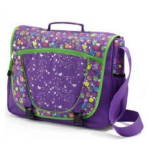  ARIZONA Smiley Splatter Messenger Bag (Purple 