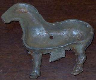 Pieces Vintage Cast Iron Still Bank Parts Horse BEAUTY  