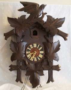 Vintage Black Forest Germany Cuckoo Clock  
