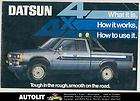 1980 1981 1982 1983 1984 1985 ? Datsun 4x4 Pickup Truck Brochure