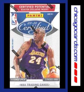 2009 10 Panini Certified Basketball Blaster 3 Hits(Jersey or Auto or 