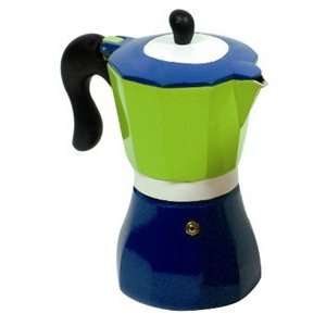  Typhoon Espresso Maker   Stovetop   Blue/Green