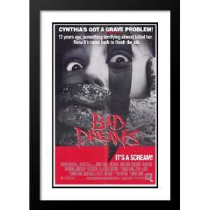 Bad Dreams 20x26 Framed and Double Matted Movie Poster   Style A 