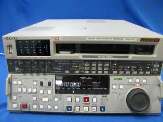 This auction is for a Sony DNW A75 Betacam SX Player/Recorder. This 