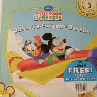 disney mickey mouse clubhouse donald s favorite season book with 
