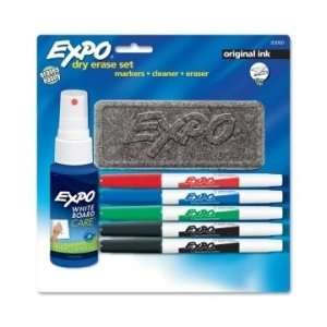  Expo Dry Erase Set Low Odor Fine Tip Assorted   SAN80675 